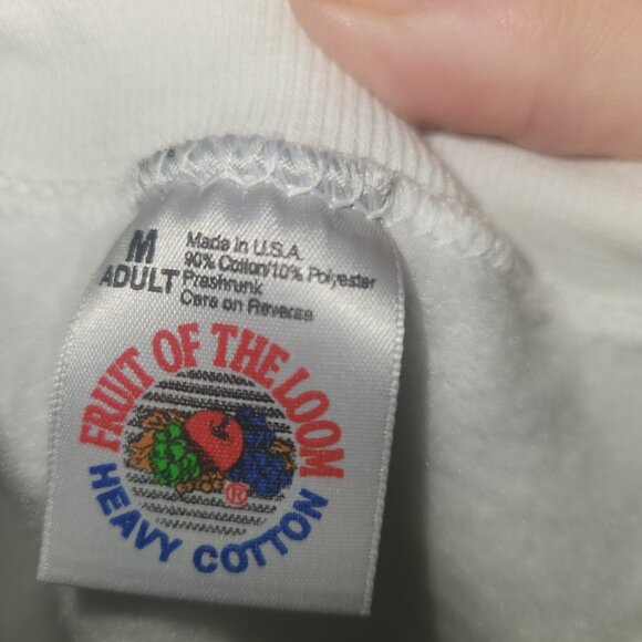 Vintage Groucho Marx Quote Sweatshirt – Fruit of the Loom Heavy Cotton Made USA - Picture 4 of 4